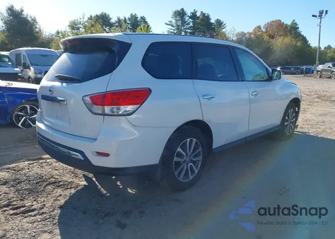 2014 Nissan Pathfinder S из США, поврежденный, VIN 5N1AR2MM9EC681716